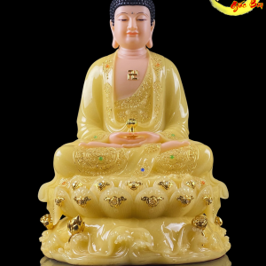 Alternative view of Tượng A Di Đà Ngồi Đế Non Nước Bằng Thạch Anh