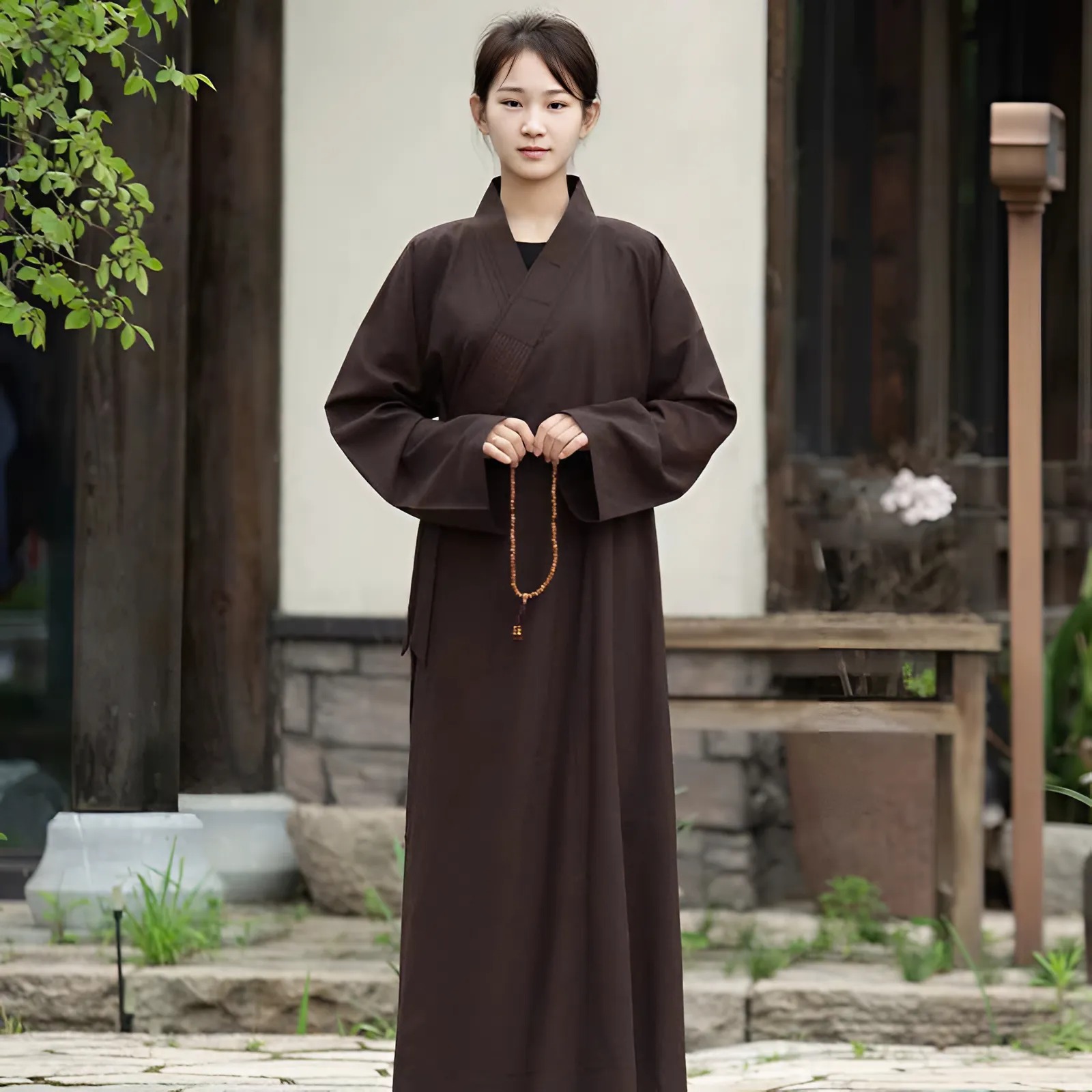 Áo Tràng Việt Hải Chất Liệu Kate Lụa Cao Cấp